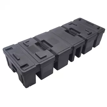 Chief PAC900 Equipment-Koffer Trolley-Koffer Schwarz