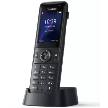 IP-Telefon Yealink AX83H Schwarz mit TFT-Display und Wi‑Fi
