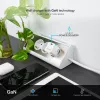 TooQ GAN USB-C/PD Wandladegerät 30W, Weiß, Innenbereich, AC, Weiß