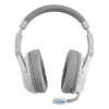 Mars Gaming MHW-100 Weiß Kabelloses Headset ARGB Flow Abnehmbares ENC-Mikrofon Ultraleicht Aktive ENC + Passive Geräuschunterdrückung Universelle Kompatibilität