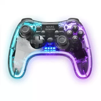 Mars Gaming MGP-24 Wireless Gamepad 2.4GPRO Neon RGB Dual Haptic Vibration Analog Joysticks Steuergerät für PC PS3 PS4 XBOX360 Raspberry Pi Mac Android