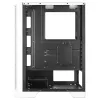 Mars Gaming MC-C Weiß PC ATX-Gehäuse Metall-Mesh-Frontpanel Temperglasfenster 3 vordere 120-mm-FRGB-Lüfter
