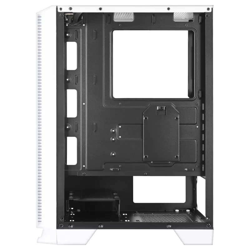 Mars Gaming MC-C Weiß PC ATX-Gehäuse Metall-Mesh-Frontpanel Temperglasfenster 3 vordere 120-mm-FRGB-Lüfter