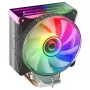Mars Gaming MCPU-VR Schwarz CPU-Kühler Dual Infinity Mirror ARGB 4 HCT-Heatpipes 180 W TDP ultra-leiser PWM 12-cm-Lüfter