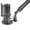 Mars Gaming MMIC-XT, Professionelles High-Definition 192 kHz 24-Bit Studio-Mikrofon, Omnidirektionaler Arm, Anti-Schock-Halterung, Pop-Filter Metallgeflecht, Schwarz