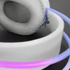 Mars Gaming MH-GLOW Weiß 360° Full Chroma RGB Flow Headset Geräuschunterdrückendes Mikrofon Ultraleichtes Design Memory-Schaum-Ohrpolster Universelle Kompatibilität