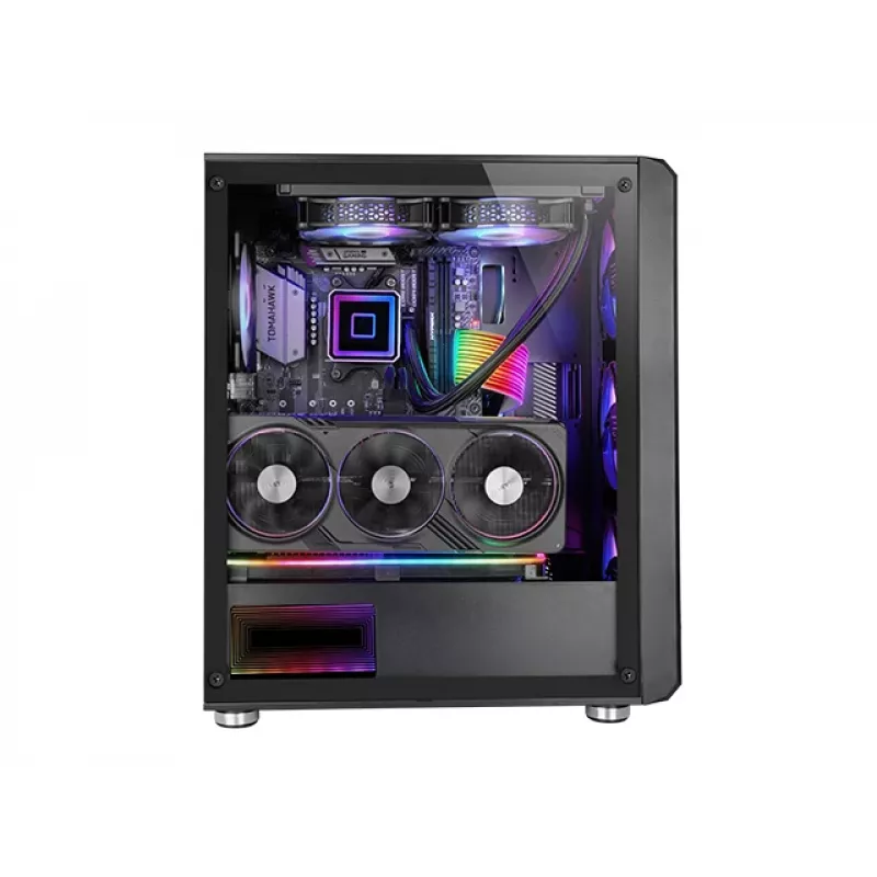 Mars Gaming MC-VAULT Computergehäuse Midi Tower Schwarz