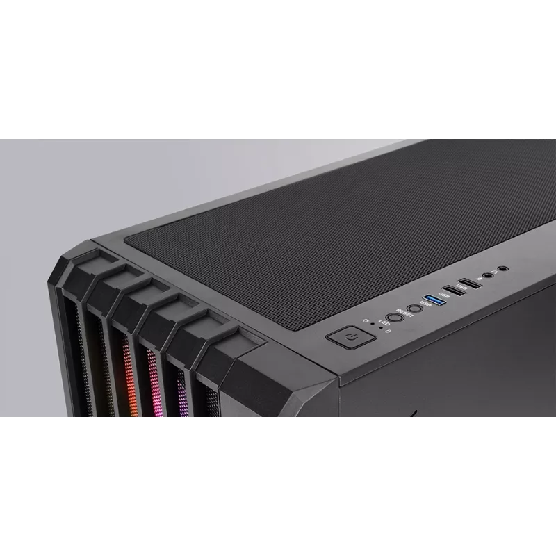 Mars Gaming MC-VAULT Computergehäuse Midi Tower Schwarz