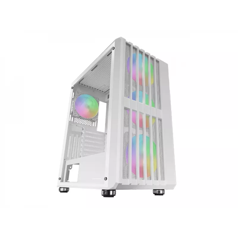 Mars Gaming MC-VAULTW Computergehäuse Midi-Tower Weiß