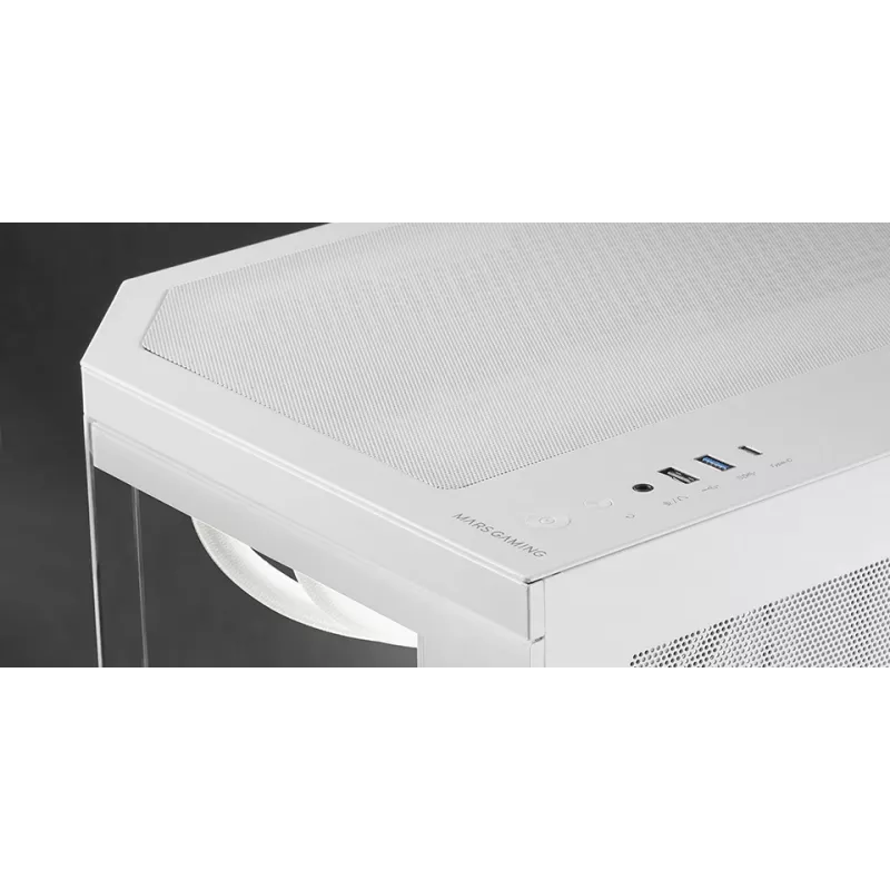 Mars Gaming MC-3TCOREMW Mini Tower Weiß
