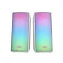 Mars Gaming MSRGB2W tragbarer/Party-Lautsprecher Stereo tragbarer Lautsprecher Weiß 15 W