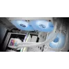 Mars Gaming ML-VISION240W AIO-Flüssigkeits-CPU-Kühler, 240 mm, RGB, Weiß