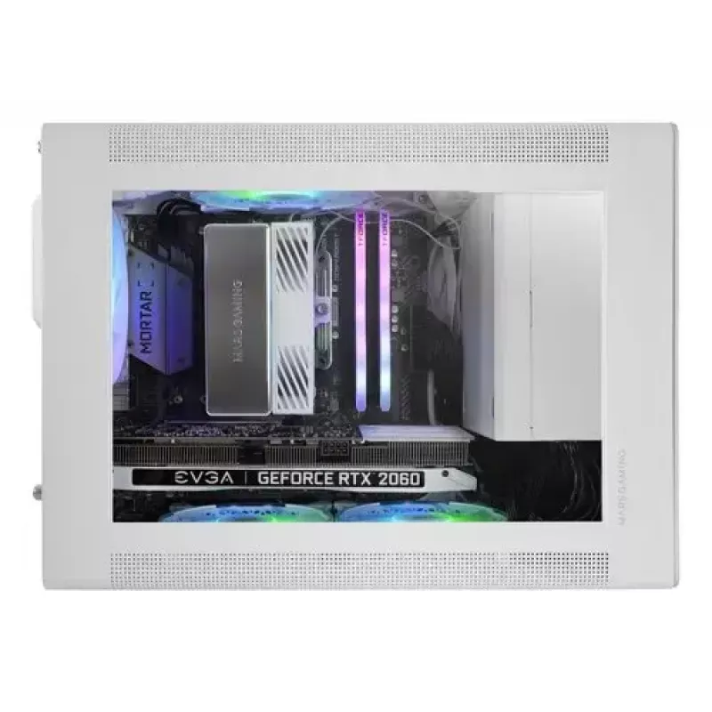 Computer Case Mars Gaming MCXPSW mATX Weiß