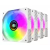Mars Gaming MFSI4KITW Computer-Kühlsystem Computergehäuse Lüfter 12 cm Weiß