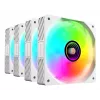 Mars Gaming MFSI4KITW Computer-Kühlsystem Computergehäuse Lüfter 12 cm Weiß