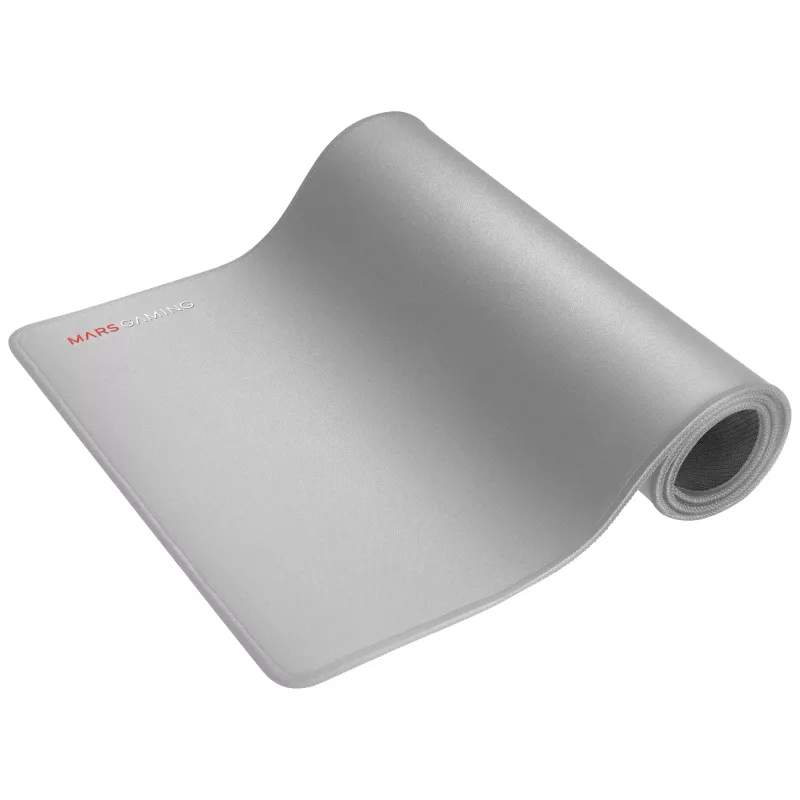 Mars Gaming MMPXLS Silver, XL Mauspad, Doppellagig, Nanotextur, 800x300x4mm