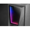 Mars Gaming MC777, ATX Computergehäuse, ARGB-Beleuchtung, Schwarz, PC, Schwarz, ATX, micro ATX, Mini-ITX, Blau, Grün, Rot, 15.8 cm, 31.8 cm