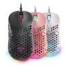 Mars Gaming MM55 Schwarz RGB Chroma Gaming-Maus Ultraleicht 55g 12800 DPI HUANO Mechanische Schalter