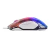 Mars Gaming MMGLOW Chroma-Glow RGB Gaming-Maus Spiegel-Finish Ultraleicht 12800 DPI Weiß