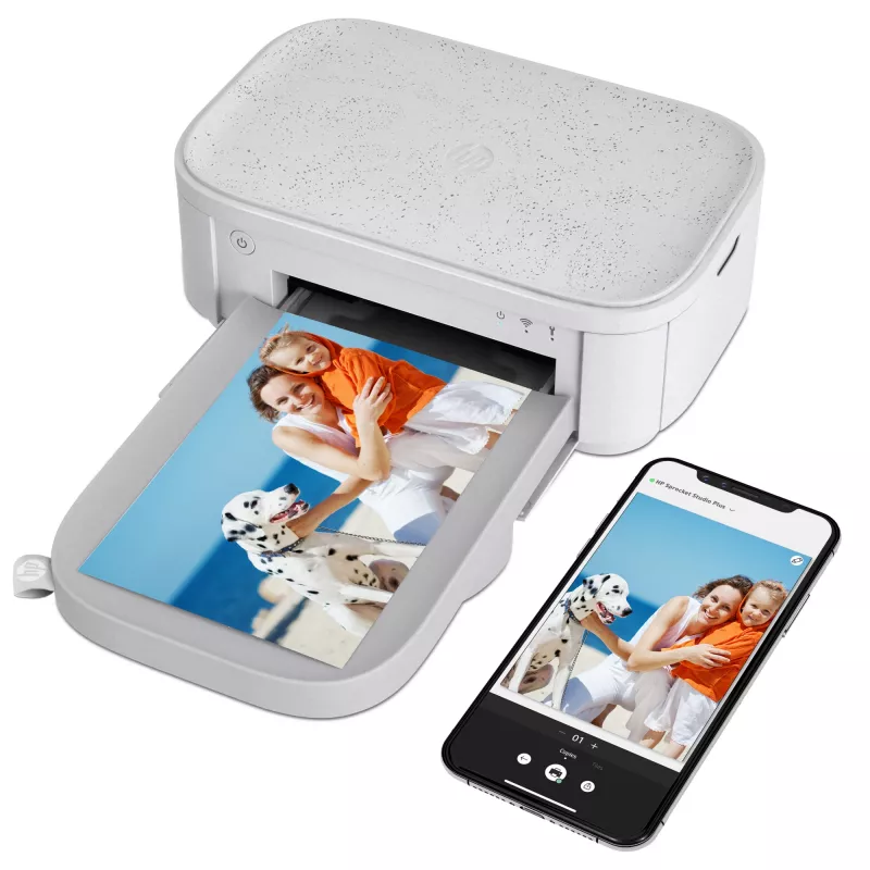 HP Sprocket Studio Plus Fotodrucker Farbsublimation 300 x 300 DPI 4 Zoll x 6 Zoll (10x15 cm) WLAN