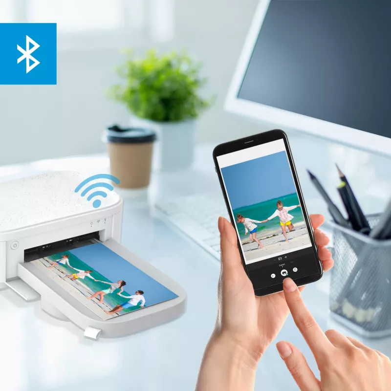 HP Sprocket Studio Plus Fotodrucker Farbsublimation 300 x 300 DPI 4 Zoll x 6 Zoll (10x15 cm) WLAN
