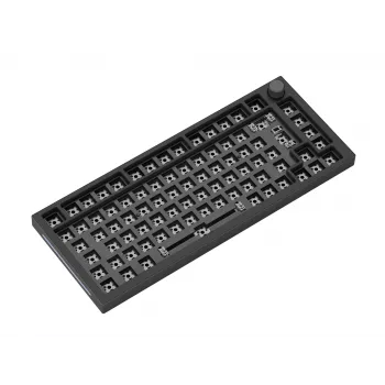 Tastatur-Barebone GLORIOUS GMMK Pro — 75% Aluminiumgehäuse, Schwarz, 332×135×32 mm, 1,5 kg