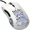 Glorious Gaming Glorious Model D Minus - Mattweiß, Rechtshändig, Optisch, USB Typ-A, 3200 DPI, 1 ms, Weiß