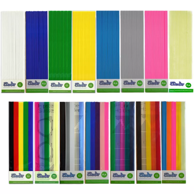 3D-Druckmaterial 3Doodler PL03-GRAS Polymilchsäure PLA Grün 2 g