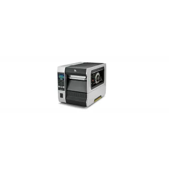 Etikettendrucker Zebra ZT620 Thermotransfer 300 x 300 DPI 168 mm Druckbreite Ethernet Bluetooth LCD 26 kg Grau/Schwarz