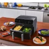 Heißluftfritteuse Beko FRL5388B ExpertFry 8,5 L 2400 W Schwarz Touch-Bedienung