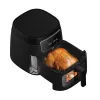 Heißluftfritteuse BEKO FRL3374B 7,6 l 1750 W Schwarz Touch-Steuerung, 9 Programme, 35–200 °C
