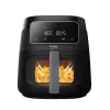 Heißluftfritteuse BEKO FRL3374B 7,6 l 1750 W Schwarz Touch-Steuerung, 9 Programme, 35–200 °C