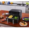 Heißluftfritteuse BEKO FRL3374B 7,6 l 1750 W Schwarz Touch-Steuerung, 9 Programme, 35–200 °C