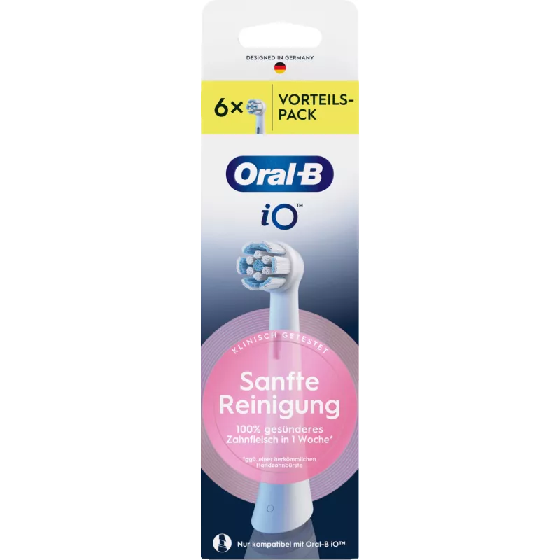 Oral-B Zahnbürstenkopf 6 Stk. Weiß