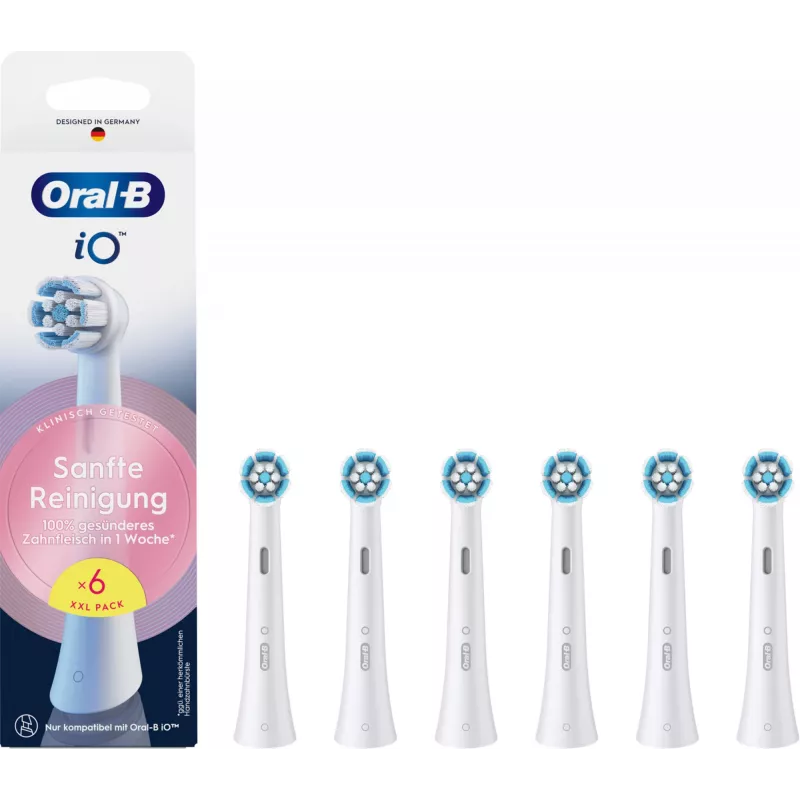 Oral-B Zahnbürstenkopf 6 Stk. Weiß