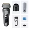 Folienrasierer Braun Series 9 Pro+ 9675cc Grau Silber Edelstahl