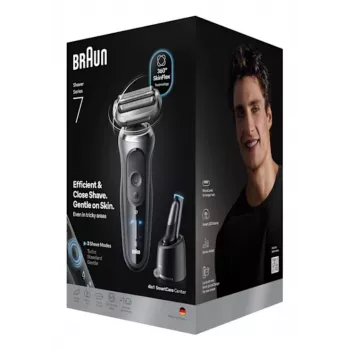 Folienschaber Braun Series 7 72-C7200CC Schwarz Edelstahl Lithium-Ion