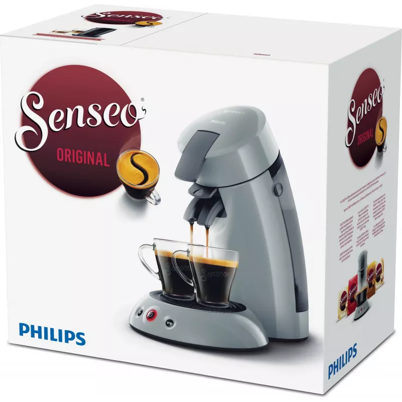 Senseo Original HD6553/70 Kaffeemaschine – Halbautomat für Kaffeepads, 0,7 l