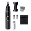 Nasenhaartrimmer Philips 5000 NT5650/16 – batteriebetrieben, AA, wasserdicht, Edelstahlklingen, 3 Aufsteckkämme, Reiseetui