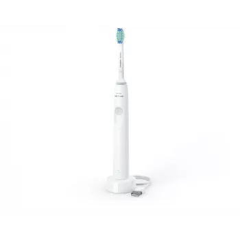 Sonic elektrische Zahnbürste Philips 1100 Series HX3641/02 — Tägliche Pflege, integrierter Li-Ion Akku, 1 Handstück, 1 Bürstenkopf