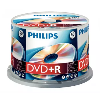 DVD+R Philips DR4S6B50F/00 4,7 GB 120 min