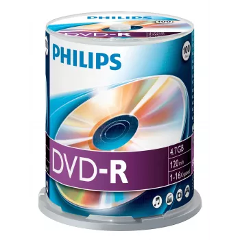 DVD-R Philips DM4S6B00F/00 4,7 GB 100 Stück