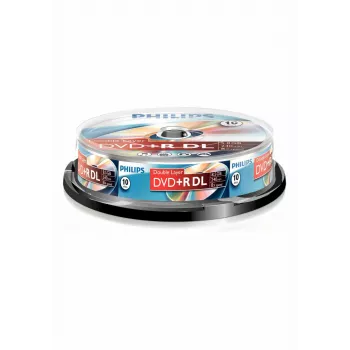DVD+R DL Philips DR8S8B10F/00 8,5 GB 10 Stück