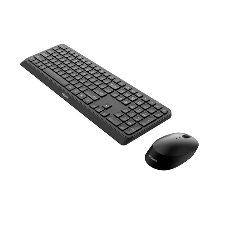 Philips 3000-Serie SPT6307B/31 Tastatur Maus inklusive Universal RF Wireless QWERTY Englisch Schwarz