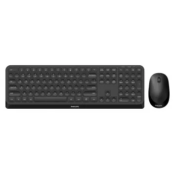 Philips 3000-Serie SPT6307B/31 Tastatur Maus inklusive Universal RF Wireless QWERTY Englisch Schwarz