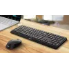 Philips 4000 series SPT6407B/31 Tastatur Maus inklusive Universal RF Wireless + Bluetooth QWERTY Deutsch Schwarz