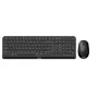 Philips 4000 series SPT6407B/31 Tastatur Maus inklusive Universal RF Wireless + Bluetooth QWERTY Deutsch Schwarz