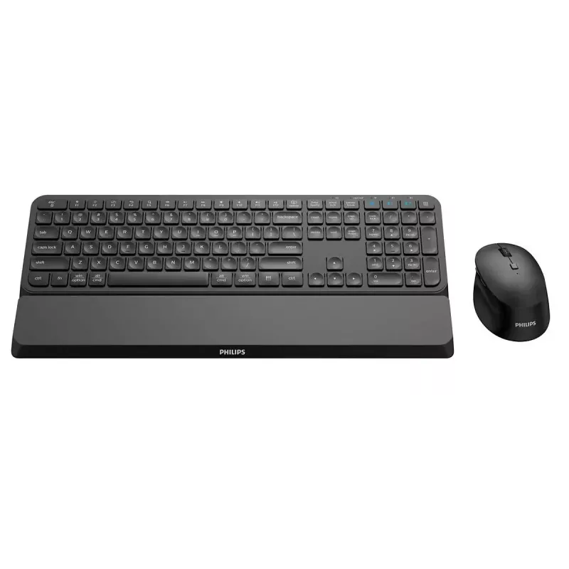 Philips 6000 series SPT6607B/31 Tastatur Maus enthalten Universal RF Wireless + Bluetooth Schwarz