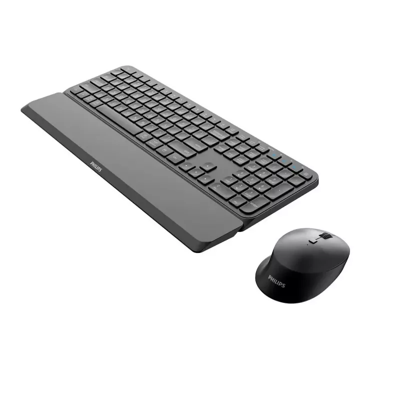 Philips 6000 series SPT6607B/31 Tastatur Maus enthalten Universal RF Wireless + Bluetooth Schwarz