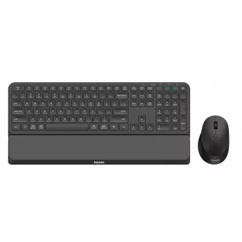 Philips 6000 series SPT6607B/31 Tastatur Maus enthalten Universal RF Wireless + Bluetooth Schwarz